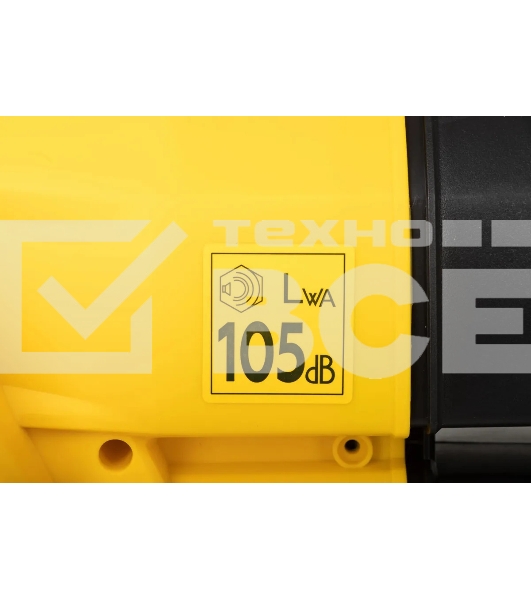 Воздуходувка-пылесос Champion EB3510 900Вт пит.:от сети желтый/черный