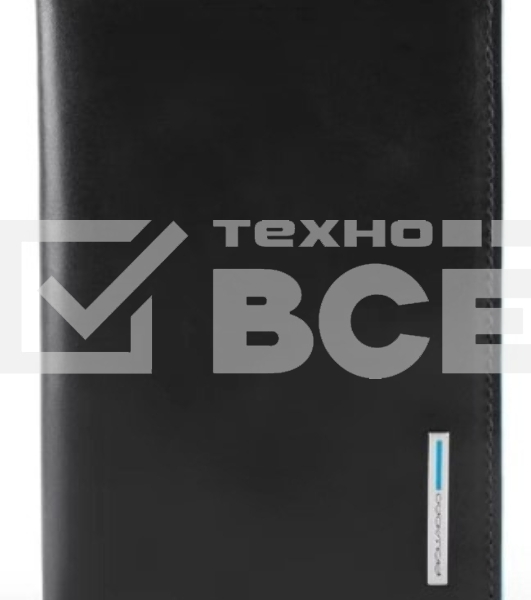 Обложка для документов Piquadro Blue Square PP5256B2/N. черный, натур.кожа