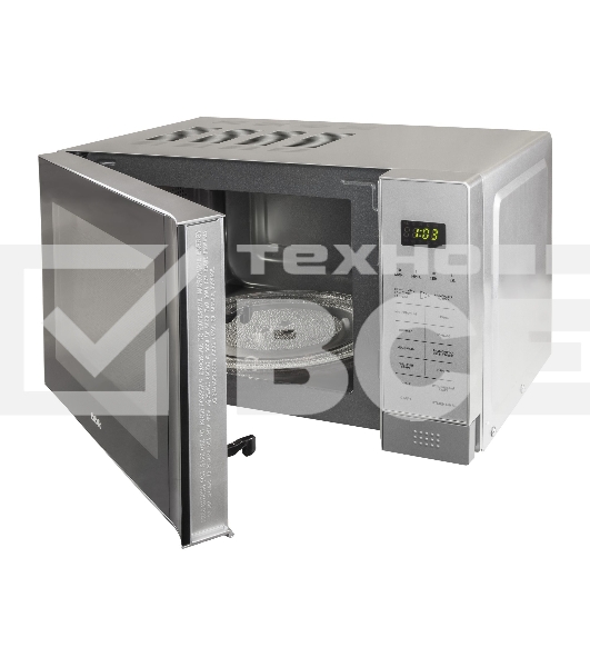 Микроволновая печь BBK 20MWG-736S/BS серебристый/черный, 20 л, 700 Вт, сенсор