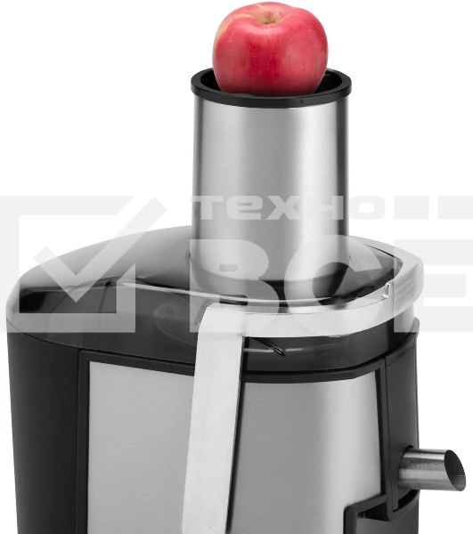 Соковыжималка центробежная Vitek VT-3667 ST 1,8 л, 1500 Вт, стальной