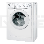 Стиральная машина Indesit IWSE6105(CIS)L белый, загрузка фронтальная 6 кг, 1000 об/мин., класс: А, фото 1