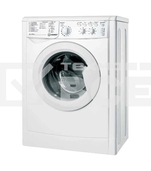 Стиральная машина Indesit IWSE6105(CIS)L белый, загрузка фронтальная 6 кг, 1000 об/мин., класс: А