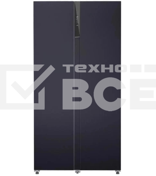 Холодильник LEX LSB530DgID темно-серый двухкамерный 283/183л морозилка слева, No Frost, Side by Side