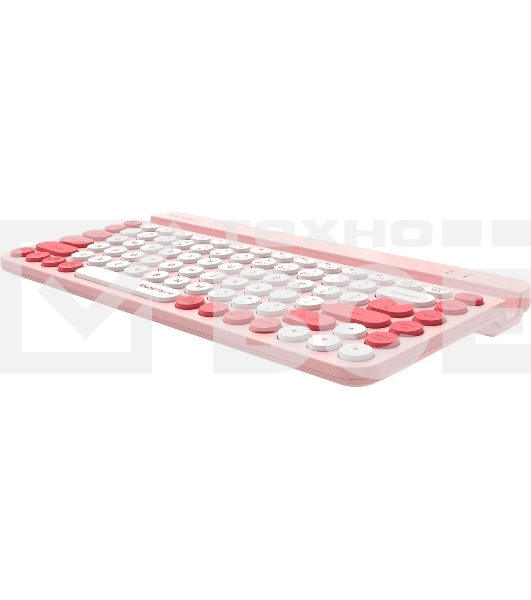 Клавиатура A4Tech Fstyler FBK30 розовый USB беспроводная BT/Radio slim Multimedia (FBK30 RASPBERRY)