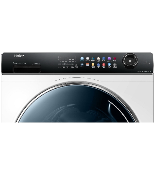 Стиральная машина Haier HW80-B14279 белая, загрузка фронтальная 8кг, 1400 об/мин., класс: A+++