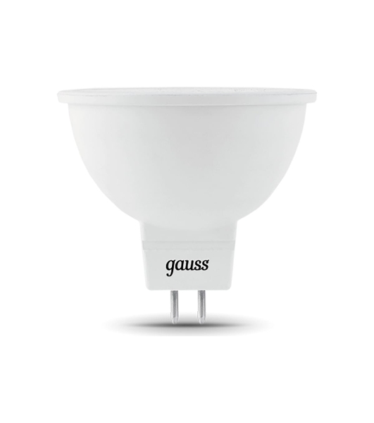 Лампа светодиодная Gauss LED MR16 GU5.3-dim 5W 2700K диммируемая