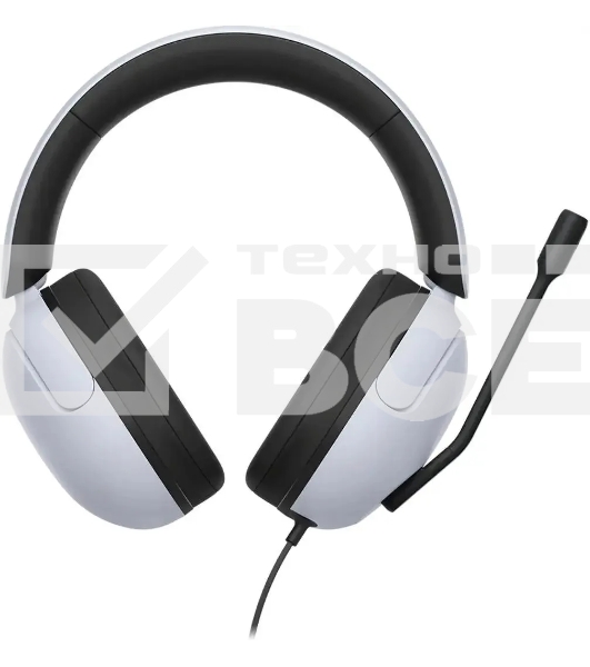 Гарнитура Sony INZONE H3 чёрный/белый, проводная, USB, совместимость с PS5