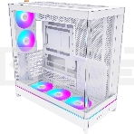 Компьютерный корпус Montech HS02 PRO белый без БП ATX 4x140мм 2xUSB 3.0 audio bott PSU, фото 1