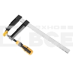 Струбцина F-образная Deli DL111230 300x120 мм, макс. усилие зажима 2000N, резьба 12мм, фото 1