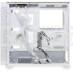 Компьютерный корпус без блока питания HSPD M740, Mesh Mid Tower, белый, TG, 0.6 SPCC, no fans, E-ATX, ATX, mATX, mITX, 170/400/200мм, 4x2.5