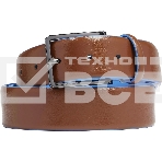 Ремень мужской Piquadro Blue Square CU5258B2/M 125х3.5 см каштановый натур.кожа, фото 1