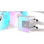 Кулер с водяным охлаждением Formula V Line ICE JET GLOW 360 WH, 360мм, 3x120мм, ARGB fans, LGA115X/1200/1700/1851, AM4/AM5, фото3