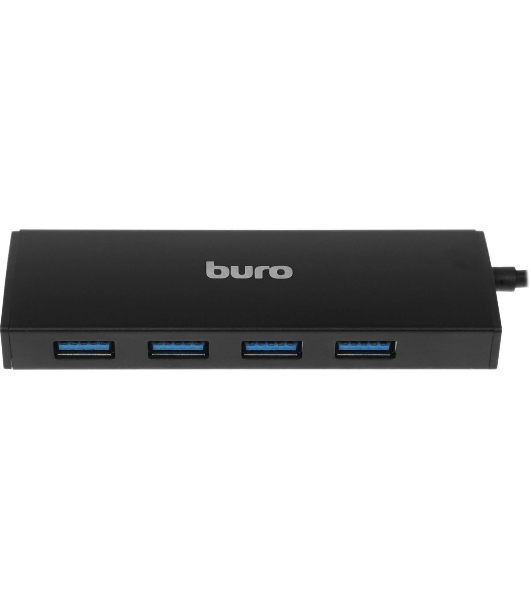 USB-концентратор Buro BU-HUB4-0.5-U3.0, USB 3.0, USB 4 порта, USB