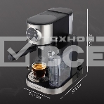 Кофеварка рожковая Zigmund & Shtain ZCM-890 черный/стальной, исп. кофе - молотый, 1.2 л, 1600 Вт, 15 Бар., фото9