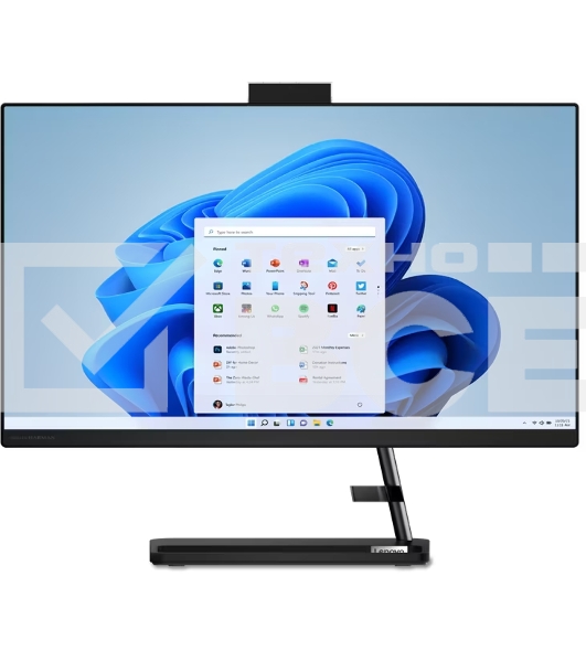 Моноблок AIO Lenovo IdeaCentre 3 24IAP7 i3-1215U 8Gb SSD 512Gb Intel UHD Graphics 23.8 FHD IPS BT Cam No OS Черный F0GH0171RU