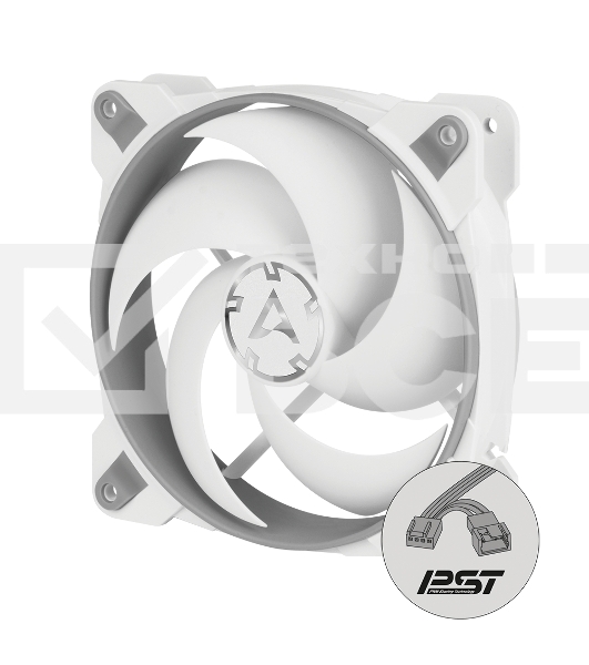 Вентилятор для корпуса ARCTIC BioniX P120 PWM 200 - 2100 RPM - retail серый/белый