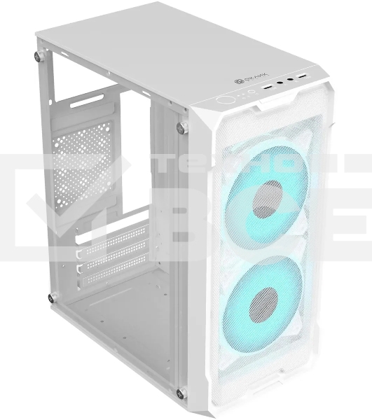 Корпус Оклик OCC-MN302F белый без БП mATX 1xUSB2.0 1xUSB3.0 audio