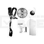 Бензокоса, 2.5 кВт/3.3 л.с., 52 см3, разборная штанга STEHER BT-2500-S, фото6