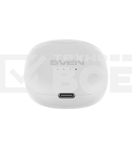Наушники беспроводные внутриканальные с микрофоном SVEN E-727BT белый Bluetooth