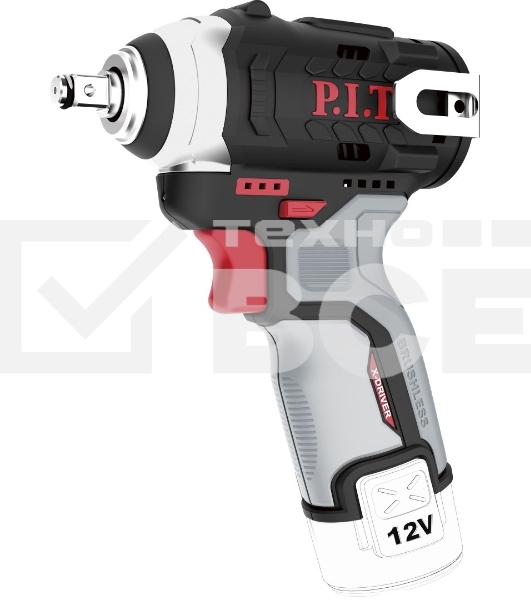 Гайковерт P.I.T. PIW12K-120A SOLO аккум. патрон:квад.3/8