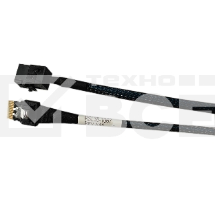 Кабель Amphenol  RSL38-1067  Slimline SASx4 (SFF8654) -to- HD MiniSAS x4 (SFF8643) 100cm 