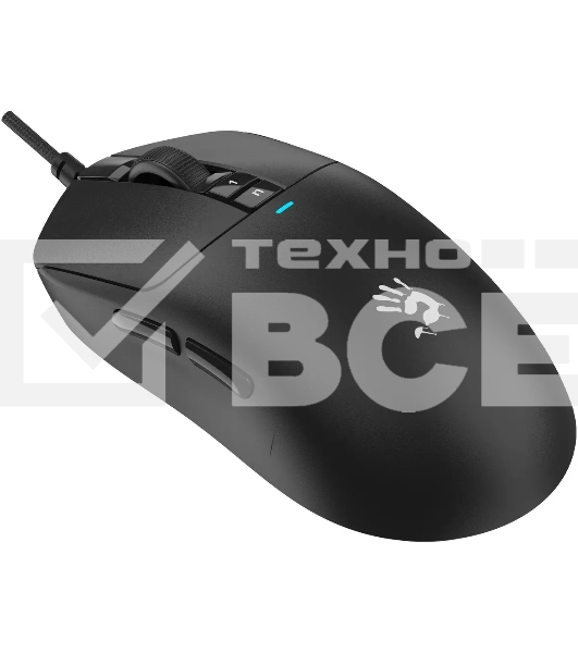 Мышь проводная A4Tech Bloody W72 Ultra черный, 20000 dpi, USB, кнопки - 7