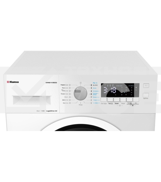 Стиральная машина Hansa WHN8141BSD2 белый загр. фронтальная макс.: 8 кг 1400 об/мин класс: А+++