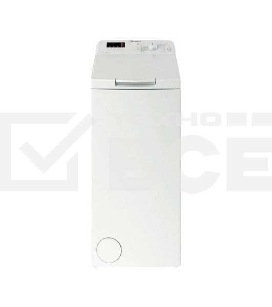 Стиральная машина Indesit BTWS72200EUN белый, загрузка вертикальная 7 кг, 1200 об/мин., класс: А