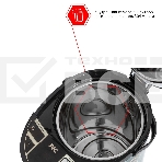 Термопот JVC JK-TP1047 5,5 л, 1450 Вт, темно-зеленый с золотым, фото6