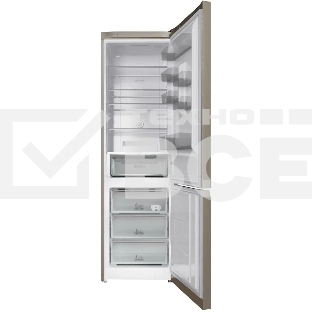 Холодильник Hotpoint HT 6200 BZ бронзовый двухкамерный 240/83л морозилка снизу, No Frost