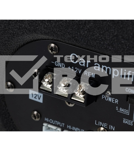 Сабвуфер автомобильный Digma DCS-80 150Вт активный (20см/8')