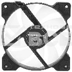 Вентилятор для корпуса Powercase M2 черный, 120 мм, 1500 об/мин, 29.58 дБ, 4 pin, фото3