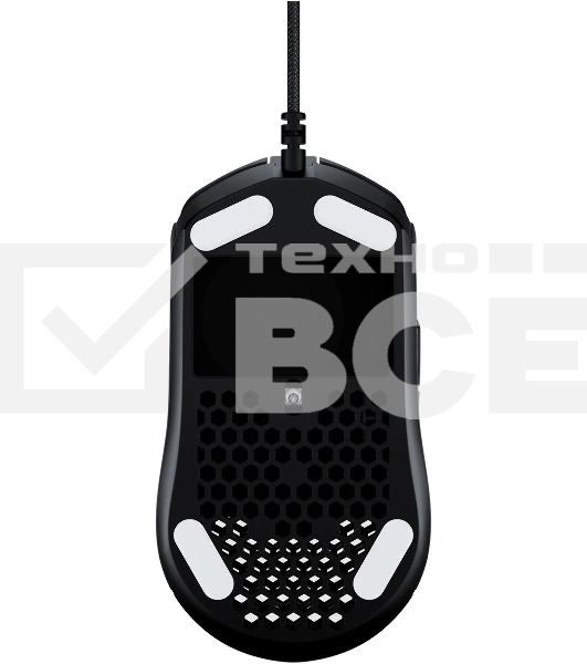 Мышь проводная HyperX Pulsefire Haste черный, 16000 dpi, USB, кнопки - 6