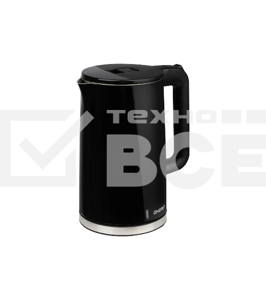 Чайник электрический Energy E-208 1,7 л,черный, двойной корпус