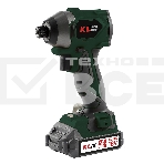 Профессиональный бесщеточный винтоверт аккумуляторный KLPRO KLDV18BH-20 (18В, Li-ion-2шт, 2.0А·ч, 220Нм, 2 скорости, подсветка,З/У,в кейсе), фото 1