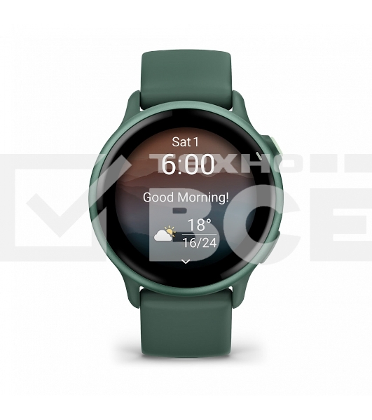 Умные часы Garmin Vivoactive 6 зеленый, зеленый ремешок 42,2мм