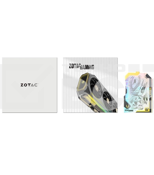 Видеокарта Zotac PCI-E 5.0 RTX 5060 TWIN EDGE OC WHITE ED NVIDIA GeForce RTX 5060 8Gb 128bit GDDR7 2527/28000 HDMIx1 DPx3 HDCP Ret белый