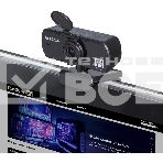 Веб-камера широкоугольная ExeGate Stream C940 Wide 2K AF (4Мп, 2560x1440, 30fps, поддержка H.264, автоматический фокус, защитная шторка, широкоугольный 4-линзовый (стекло) объектив 89°, микрофон с шумоподавлением, универсальное крепление, USB, кабель 1,5 , фото2