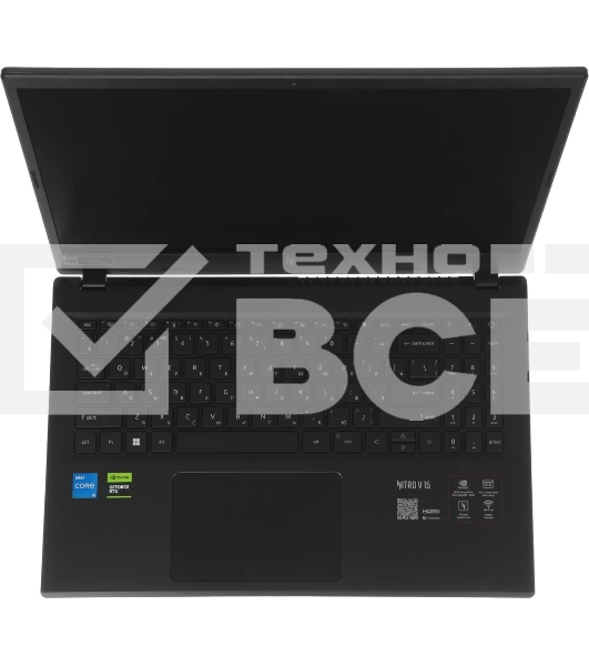 Ноутбук Acer Nitro V 15 ANV15-52-57BB Core i5 13420H 16Gb SSD512Gb NVIDIA GeForce RTX5050 8Gb 15.6' IPS FHD (1920x1080) Windows 11 Home Multi Language черный WiFi BT Cam (NH.U1PAA.004)