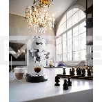 Кофеварка эспрессо DeLonghi EC685.W белый, исп. кофе - молотый/чалды, 1.1 л, 1350 Вт, 15 бар, фото13