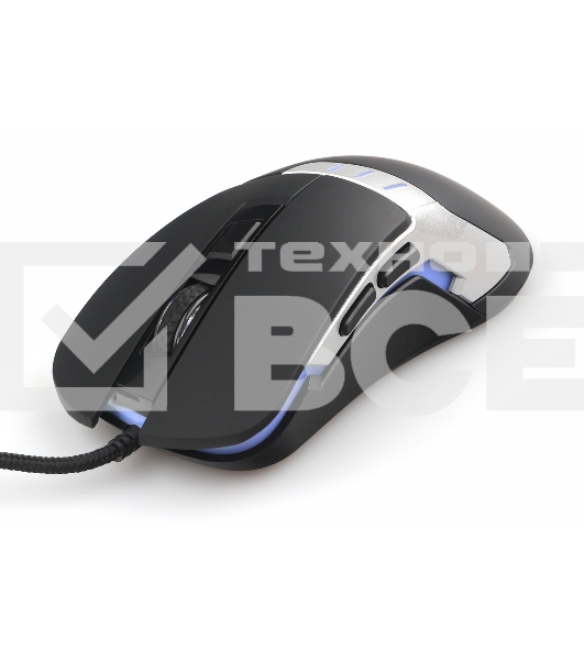 Мышь проводная Gembird MG-520 черный, 3200 dpi, USB, кнопки - 6