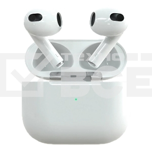 Наушники TWS More Choice БВ11 белый, вкладыши, Bluetooth, сенсорное управление, до 4 ч