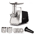 Мясорубка электрическая Moulinex ME306832 черный, 1600 Вт, 1.9 кг/мин, реверс, защита от перегрузки, металлический лоток, насадки - 6, фото2