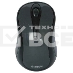 Мышь беспроводная A4Tech G3-280A серый/черный, 1200 dpi, радиоканал, USB, кнопки - 3, фото 1
