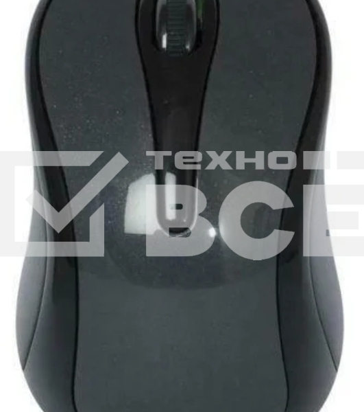 Мышь беспроводная A4Tech G3-280A серый/черный, 1200 dpi, радиоканал, USB, кнопки - 3