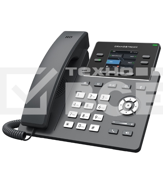 Телефон IP Grandstream GRP-2612G черный