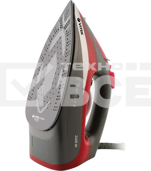 Утюг Vitek VT-8348 серый/красный