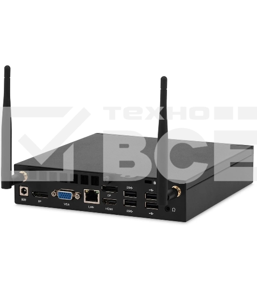 Неттоп IRU 310H6ITF i3 12100 (3.3) 8Gb SSD256Gb UHDG 730 noOS GbitEth BT черный (2031369)