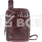 Сумка мужская Piquadro Blue Square CA3084B2/MO, коричневый, натур.кожа, фото2