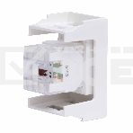 Розетка компьютерная DKC Viva 45058 RJ-45 кат.6, неэкранированная, 8P8C, Hyperline, Dual IDC, белая, 1 модуль, фото3